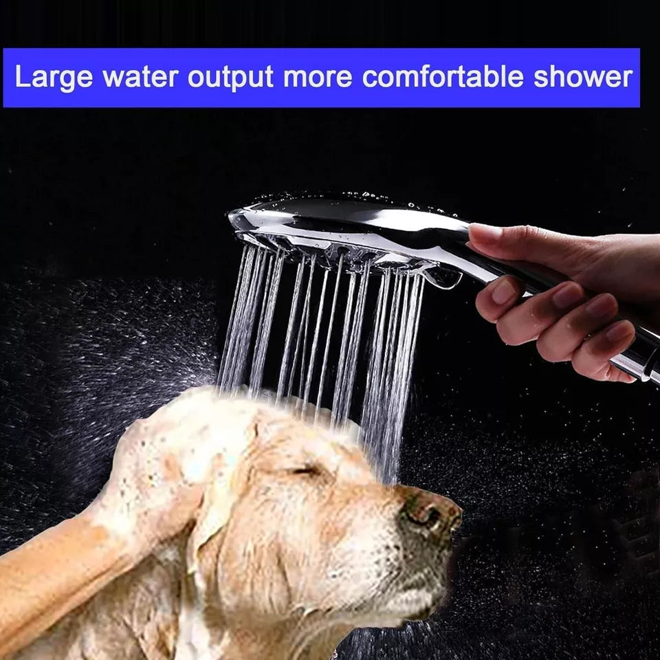 Hand Held Shower Pure 7 Setting Shower Filter Brushed Nickel