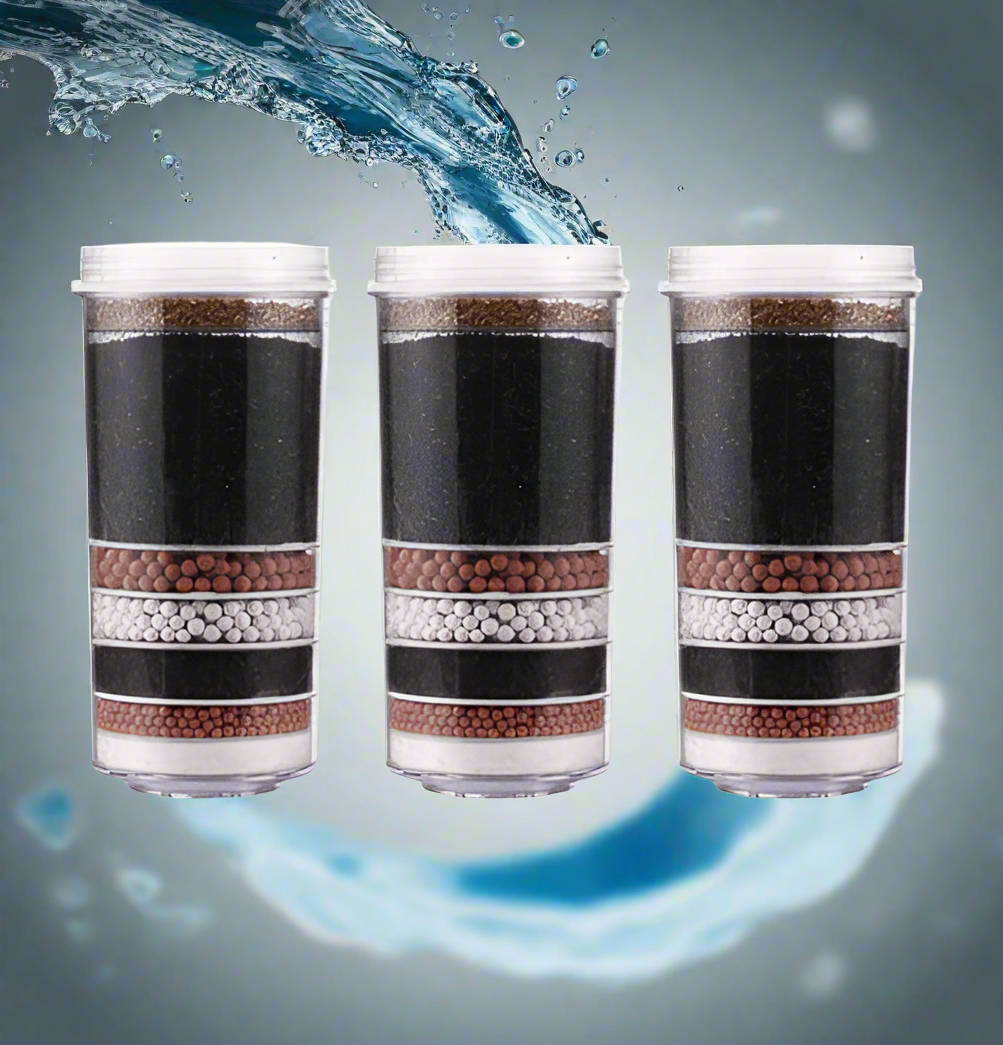 3 Pieces Awesome Water Filters 8 Stage