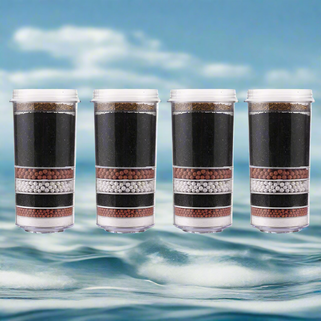 4 Pieces Awesome Water Filters 8 Stage
