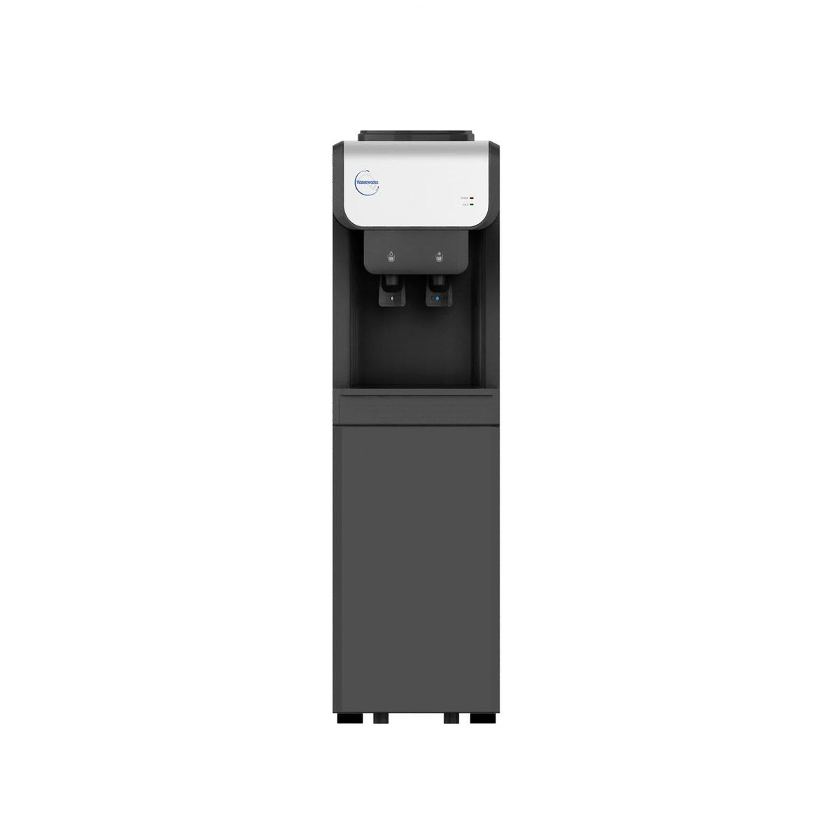 Black Aquafresh Freestanding Water Cooler
