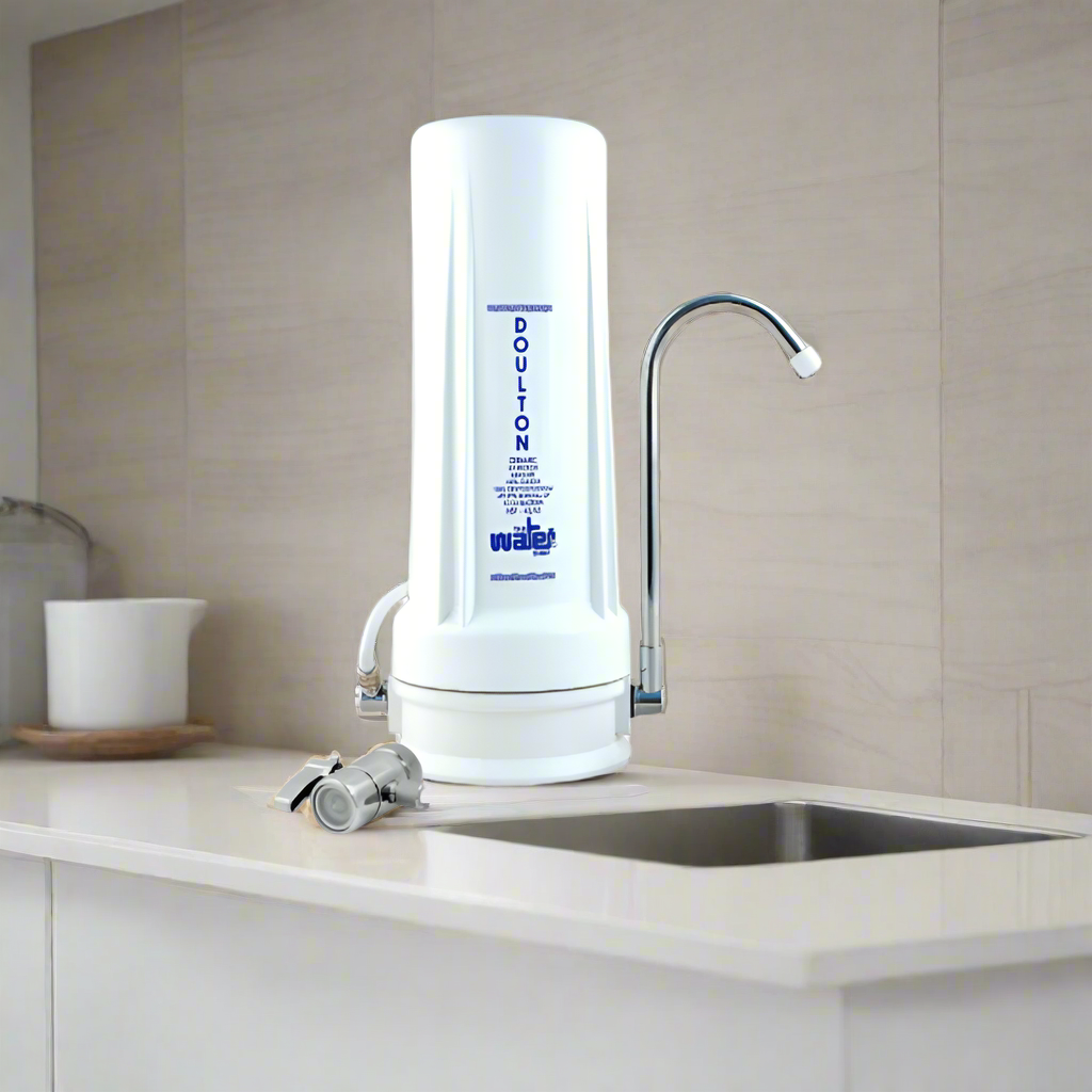 Ceramic Single Countertop w/ Doulton Ultracarb