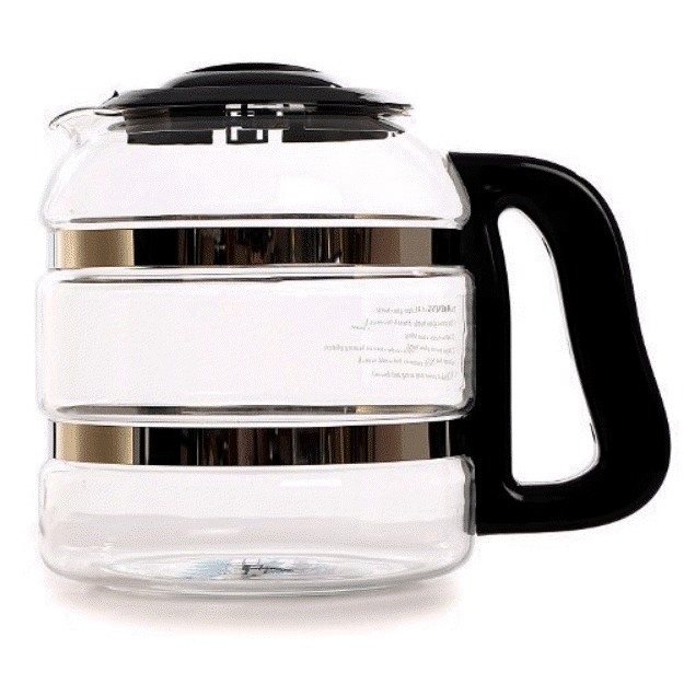 Glass Water Distiller Jug &amp; Carbon Filter Holder