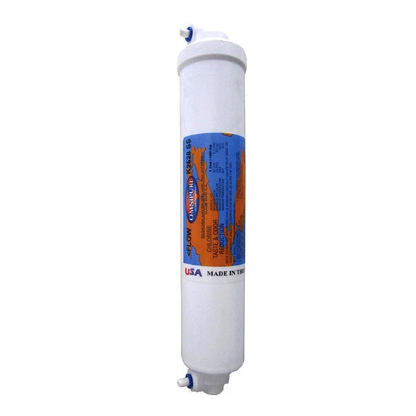Omnipure K2505 SS Sediment Quick Connect Elbow 1/4"