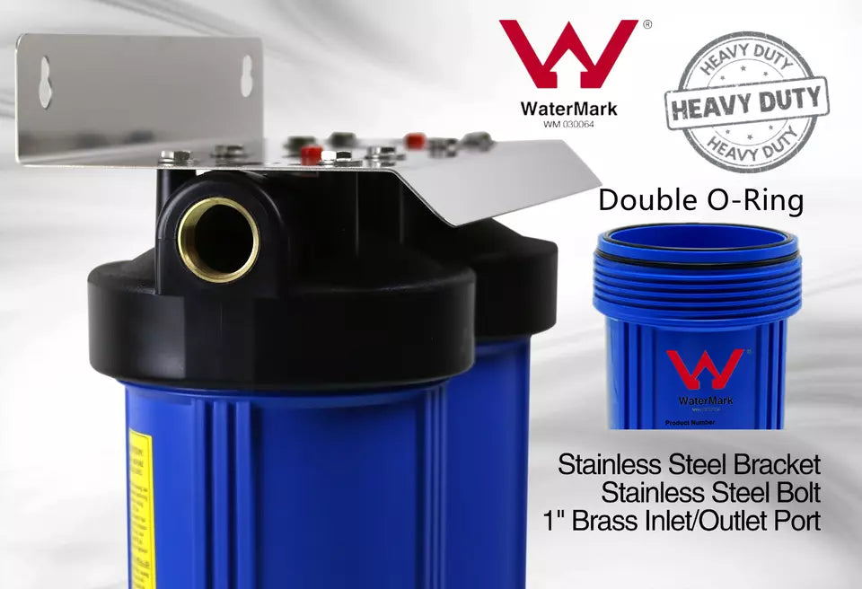 10&quot; x 4.5&quot; Triple Stage Whole House Filter 10&quot;