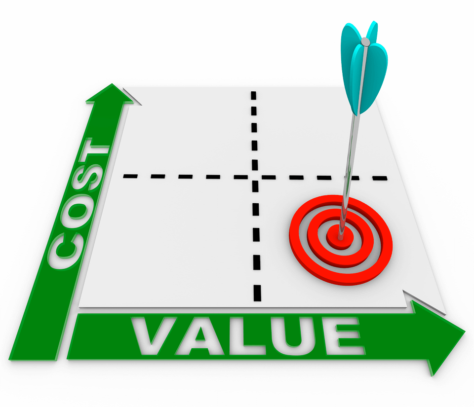 value for money cost and effective illustration